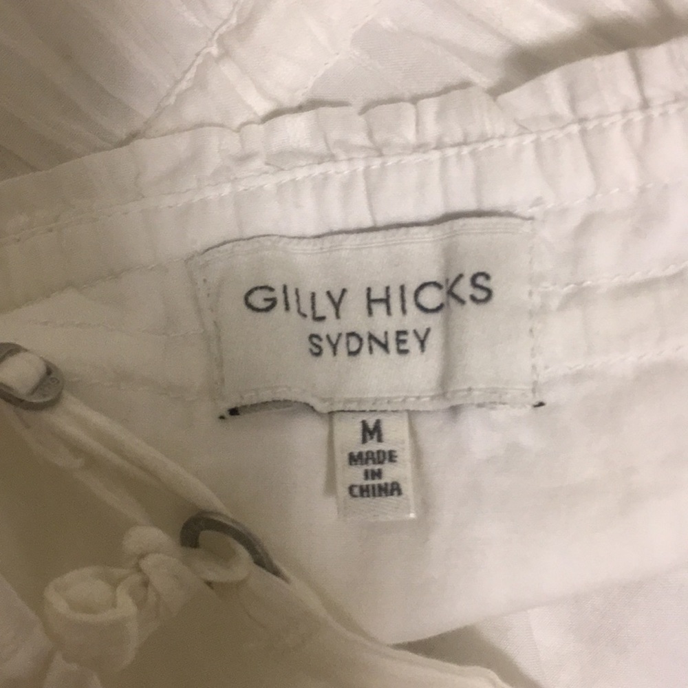 ❤️SOLD❤️ Gilly Hicks White Embroidered Mini Dress - Picture 7 of 7